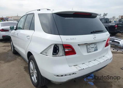 2014 Mercedes-Benz Ml 350 Bluetec 4Matic z USA, uszkodzony, nr VIN 4JGDA2EB2EA284264